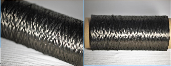 Ultra Fine Conductive TA1 Grade Titanium Fiber With High And Low Temperature Resistance